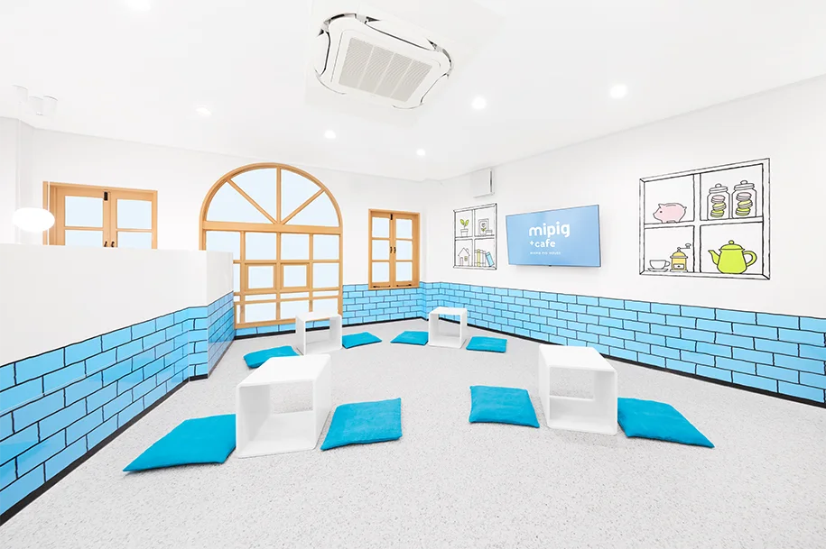 mipig cafe 神户三宫店 一楼