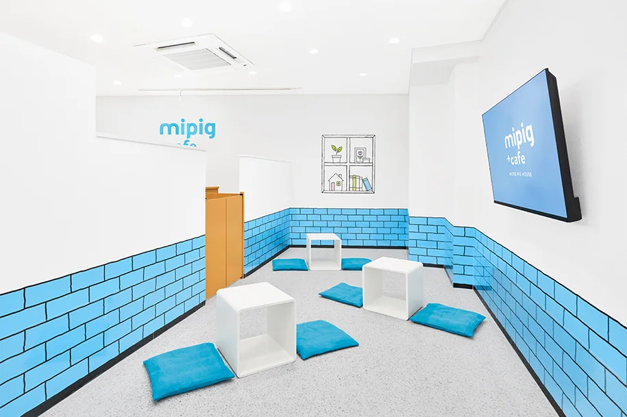 mipig cafe 神户三宫店 二楼