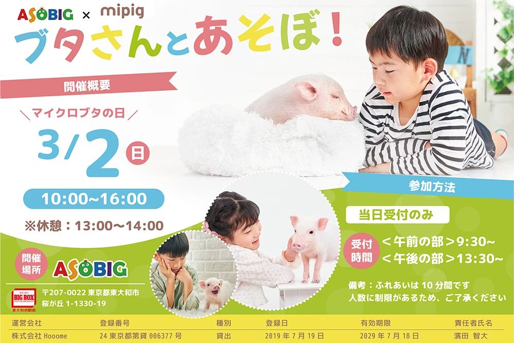 mipig cafe 福岡天神店（旧福岡店）再開のお知らせ